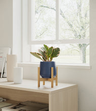 Load image into Gallery viewer, Deep Navy stand:bamboo