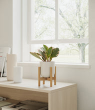 Load image into Gallery viewer, Natural Bamboo stand:bamboo