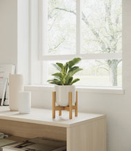 Load image into Gallery viewer, Cotton White stand:walnut