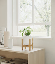 Load image into Gallery viewer, White stand:bamboo