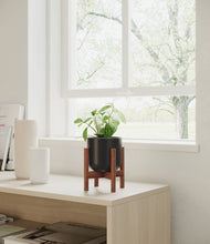 Load image into Gallery viewer, Stone Black stand:walnut