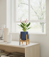 Load image into Gallery viewer, Deep Navy stand:bamboo