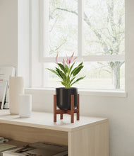 Load image into Gallery viewer, Stone Black stand:walnut