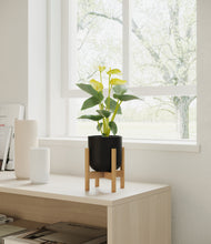 Load image into Gallery viewer, Stone Black stand:bamboo