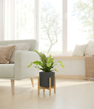 Load image into Gallery viewer, Dark Olive stand:bamboo