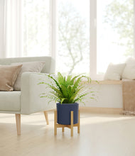 Load image into Gallery viewer, Deep Navy stand:bamboo