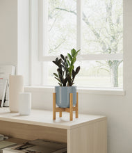 Load image into Gallery viewer, Misty Blue stand:bamboo