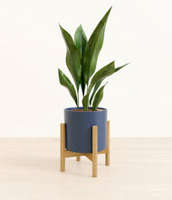 Load image into Gallery viewer, Deep Navy stand:bamboo