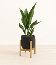 Load image into Gallery viewer, Stone Black stand:bamboo