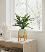 Load image into Gallery viewer, Turquoise stand:bamboo