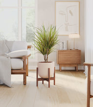 Load image into Gallery viewer, Sandy Pink stand:walnut