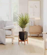 Load image into Gallery viewer, Stone Black stand:bamboo