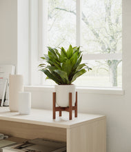 Load image into Gallery viewer, Natural Bamboo stand:dark