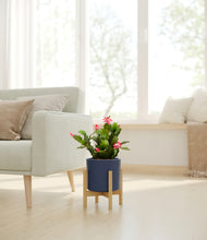 Load image into Gallery viewer, Deep Navy stand:bamboo