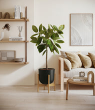 Load image into Gallery viewer, Stone Black stand:bamboo