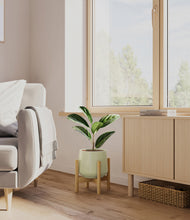 Load image into Gallery viewer, Turquoise stand:bamboo