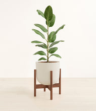 Load image into Gallery viewer, Natural Bamboo stand:walnut