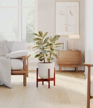 Load image into Gallery viewer, Natural Bamboo stand:walnut