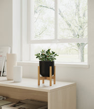 Load image into Gallery viewer, Stone Black stand:bamboo