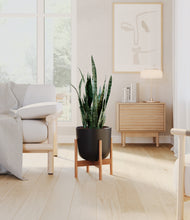 Load image into Gallery viewer, Stone Black stand:bamboo