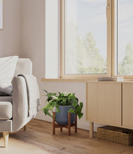 Load image into Gallery viewer, Deep Navy stand:walnut