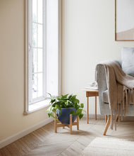 Load image into Gallery viewer, Deep Navy stand:bamboo