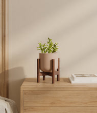 Load image into Gallery viewer, Sandy Pink stand:walnut