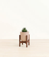 Load image into Gallery viewer, Sandy Pink stand:walnut