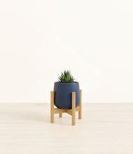 Load image into Gallery viewer, Deep Navy stand:bamboo