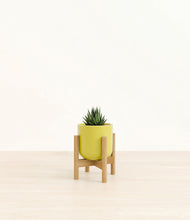 Load image into Gallery viewer, Key Lime Yellow stand:bamboo