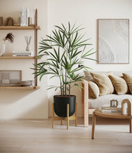 Load image into Gallery viewer, Stone Black stand:bamboo