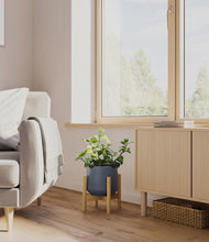 Load image into Gallery viewer, Deep Navy stand:bamboo