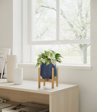 Load image into Gallery viewer, Deep Navy stand:bamboo