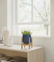 Load image into Gallery viewer, Deep Navy stand:bamboo