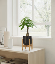 Load image into Gallery viewer, Stone Black stand:bamboo
