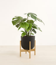 Load image into Gallery viewer, Stone Black stand:bamboo