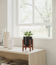 Load image into Gallery viewer, Stone Black stand:walnut