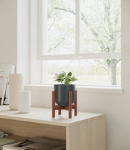 Load image into Gallery viewer, Iron Gray stand:walnut