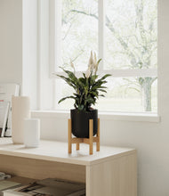 Load image into Gallery viewer, Stone Black stand:bamboo