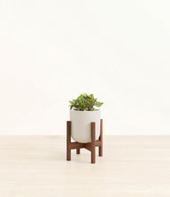 Load image into Gallery viewer, Natural Bamboo stand:walnut