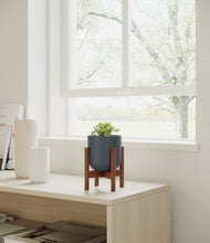 Load image into Gallery viewer, Iron Gray stand:walnut