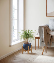 Load image into Gallery viewer, Deep Navy stand:bamboo