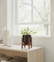 Load image into Gallery viewer, Stone Black stand:walnut