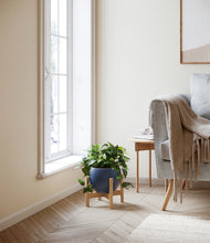 Load image into Gallery viewer, Deep Navy stand:bamboo