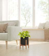 Load image into Gallery viewer, Black stand:bamboo