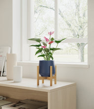 Load image into Gallery viewer, Deep Navy stand:bamboo