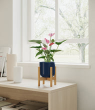 Load image into Gallery viewer, Twilight Blue stand:bamboo