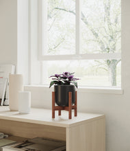 Load image into Gallery viewer, Stone Black stand:walnut