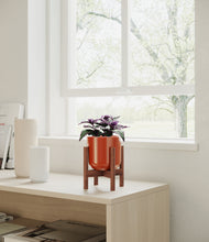 Load image into Gallery viewer, Glossy Red stand:walnut