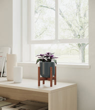 Load image into Gallery viewer, Iron Gray stand:walnut